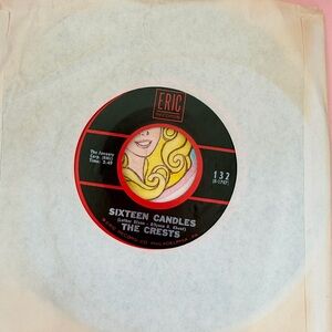 Eric Records Vinyl - Sixteen Candles by The Crests